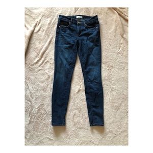 LOFT | Dark Wash Skinny Jeans